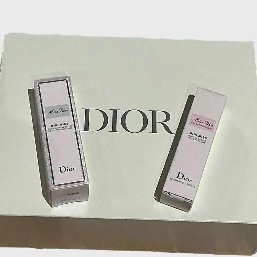 Dior Mini Miss Blooming Bouquet Limited Edition Pink Case & Refill NIB